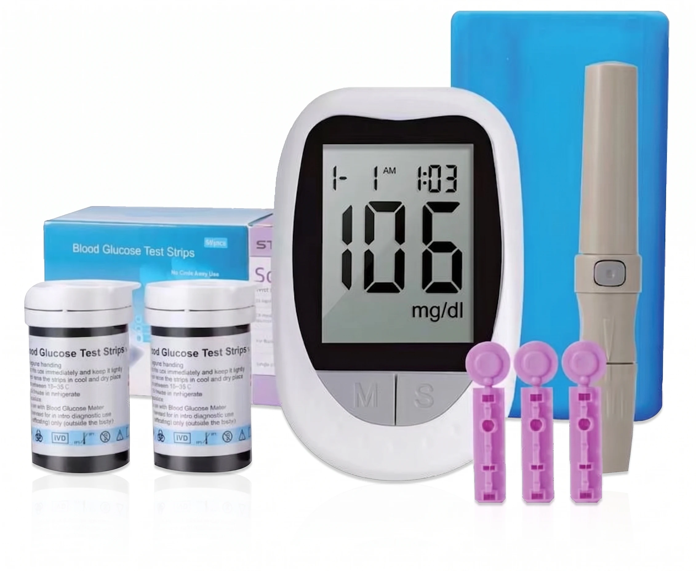 blood glucose meter glucometer OEM private label ISO 13485 CE marked