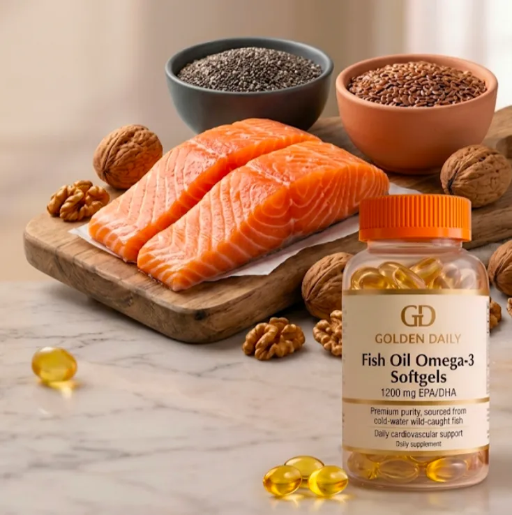 heart health cardiovascular supplement OEM omega-3 fish oil CoQ10 manufacturer