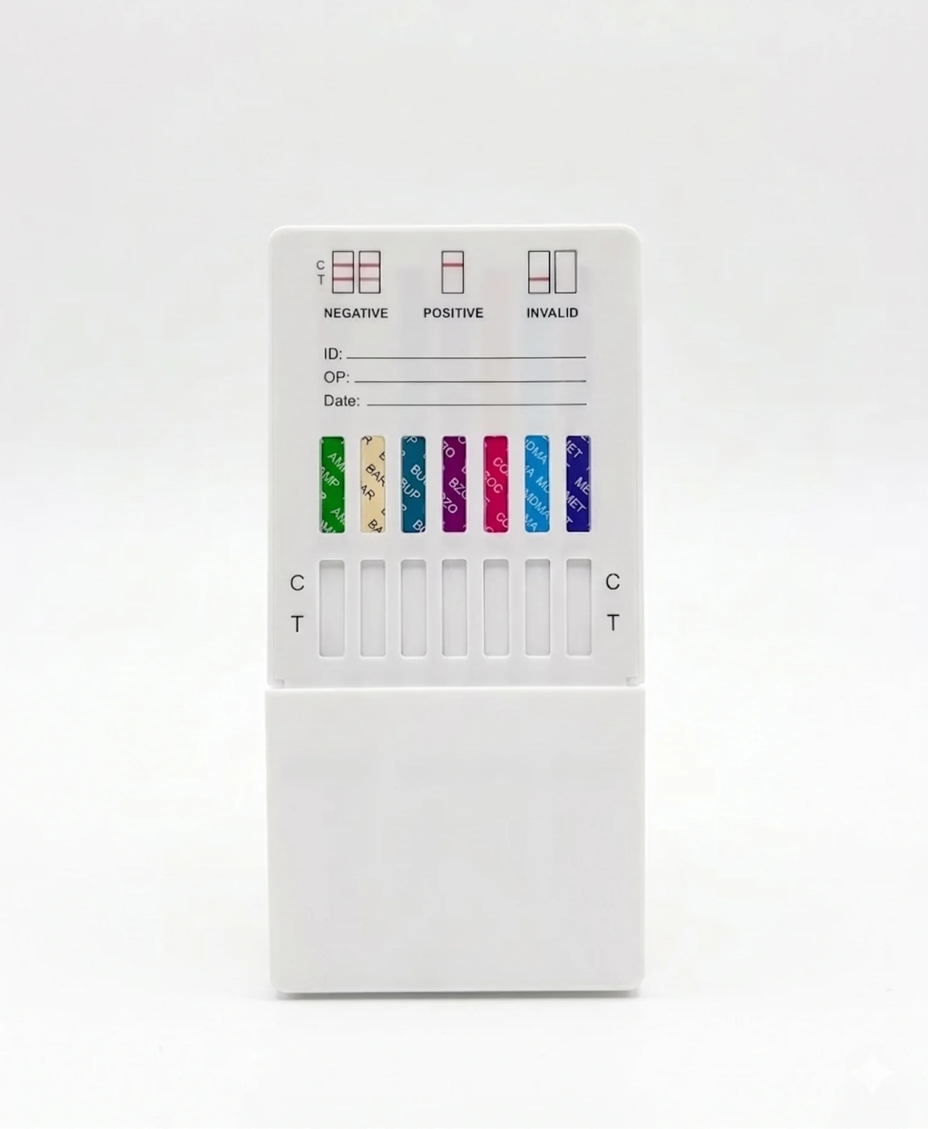 Multi-drug dip card drug test panel OEM manufacturer